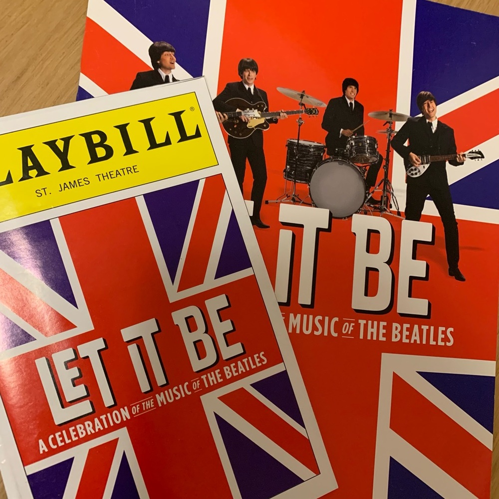 Let it Be Playbills & Photobook 2013